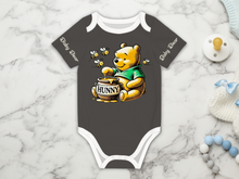 Load image into Gallery viewer, Baby Onesie® Short Sleeve Pooh Baby Bear Bodysuit Newborn To 2T, Pepper