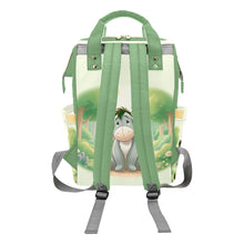 Load image into Gallery viewer, Personalized Diaper Bag - Pooh Friends in the 100 Acre Wood Diaper Bag Backpack - Gender Neutral Waterproof Mommy Bag