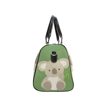 Load image into Gallery viewer, Custom Diaper Tote Bag | Adorable Cartoon Koala Bear With Personalized Heart Name - Diaper Travel Tote Bag