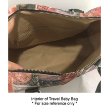 Load image into Gallery viewer, Custom Diaper Tote Bag - Super Cute Cartoon Hedgehog On Tan - Diaper Travel Bag