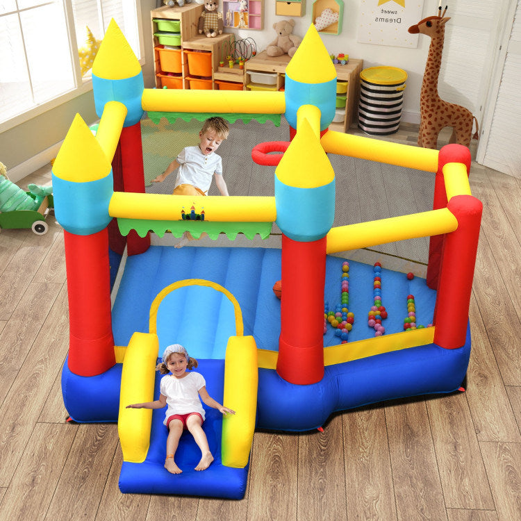 Inflatable Bounce Castl Slide - Jumping Castle Without Blower