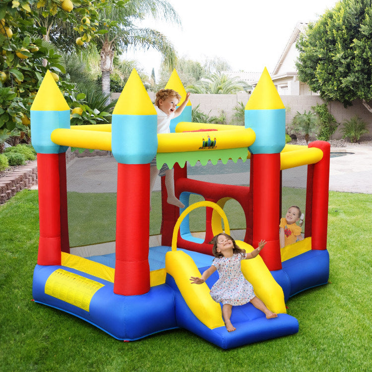 Inflatable Bounce Castl Slide - Jumping Castle Without Blower